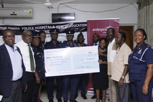 Enterprise Group donates to police hospital dialysis centre