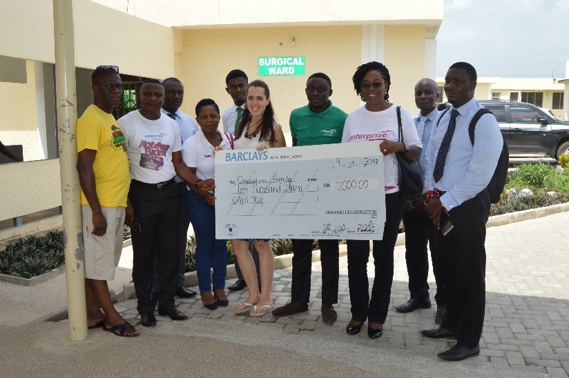 Enterprise Group Supports Operation Smile Ghana