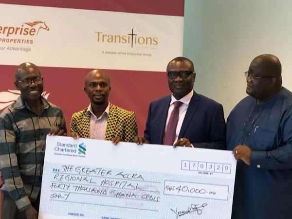 Enterprise Group Plc Donates GHS100,000 cash and GHS 20M Insurance Cover to Fight spread of Corona Virus