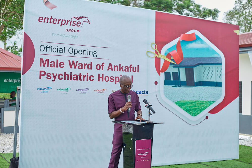 Main Enterprise group presents to Ankaful Psychiatric Hospital